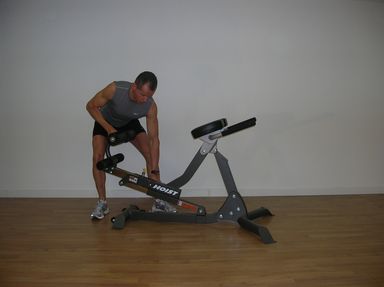 Appareil de musculation HOIST Banc lombaires